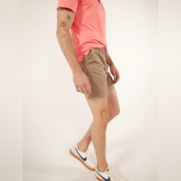 Chubbies The Dunes Originals Stretch Short in Brown Khaki 7” Inseam Size XXXL - Picture 5 of 11
